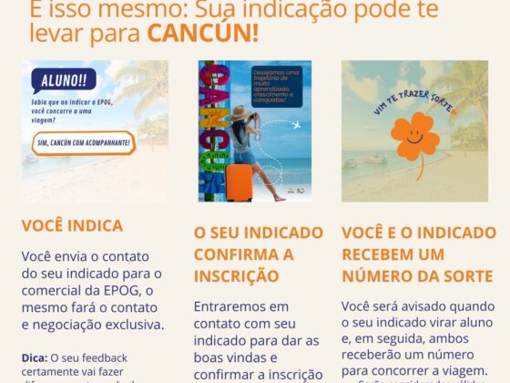 Campanha de Indicação 2026 – Rumo à CANCUN!